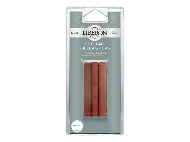 Liberon Shellac Filler Sticks Medium (3 Pack)                                           