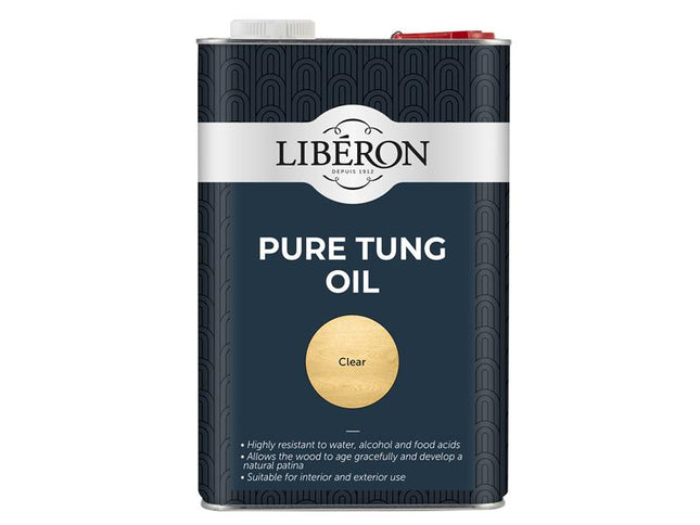 Liberon Pure Tung Oil 5 litre 