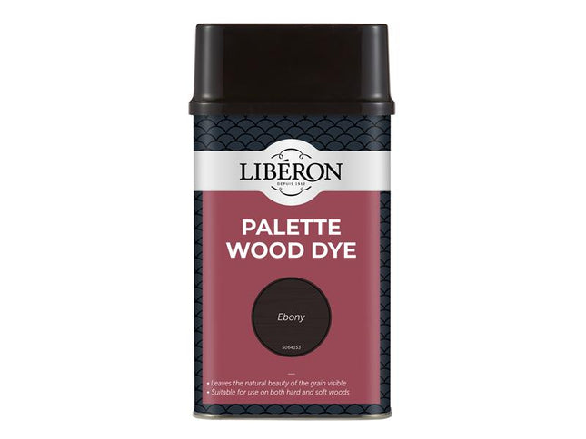 Liberon Palette Wood Dye Ebony 500ml 