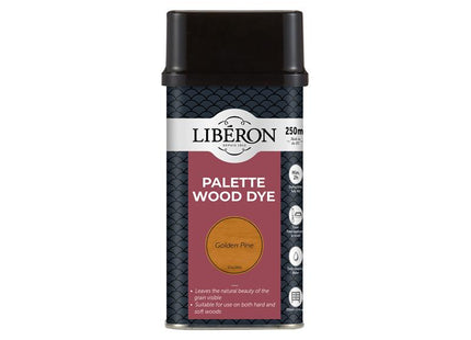 Liberon Palette Wood Dye Golden Pine 250ml 