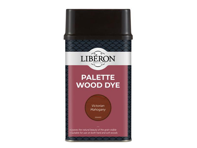 Liberon Palette Wood Dye Victoria Mahogany 500ml