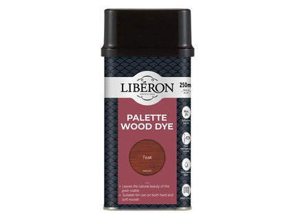 Liberon Palette Wood Dye Teak 250ml 