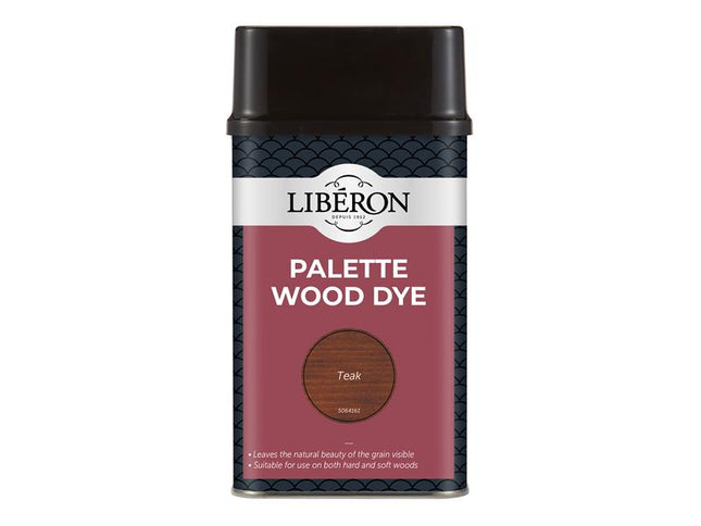 Liberon Palette Wood Dye Teak 500ml 