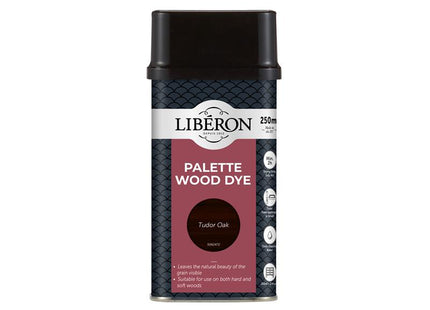 Liberon Palette Wood Dye Tudor Oak 250ml 