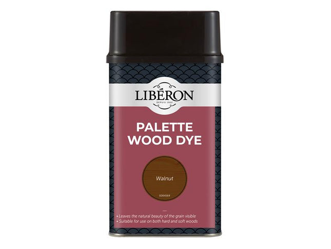 Liberon Palette Wood Dye Walnut 500ml 