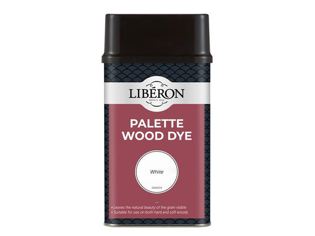 Liberon Palette Wood Dye White 500ml 