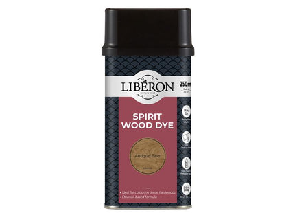 Liberon Spirit Wood Dye Antique Pine 250ml 