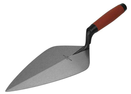 Marshalltown 34D Wide London Pattern Brick Trowel DuraSoft Handle 12in