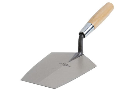 Marshalltown Bucket Trowel, Wood Handle 7.1/2In