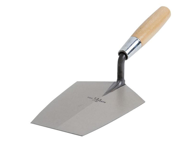 Marshalltown Bucket Trowel, Wood Handle 7.1/2In