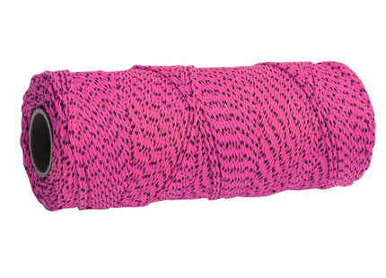 Marshalltown M615 Bonded Nylon Mason's Line 152M (500Ft) Pink And Black