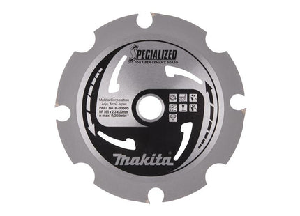 Makita B-33685 Specialized Blade for Fibre Cement Board 165 x 20mm x 4T MAKB33685