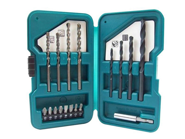 Makita D-45858 Drill And Screwdriver Bit Set, 17 Piece - D-45858 - Perfect for DIY and Professional Use