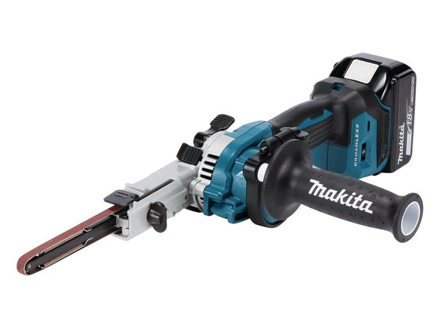Makita DBS180RTJ LXT Belt Sander 18V 2 x 5.0Ah Li-ion MAKDBS180RTJ
