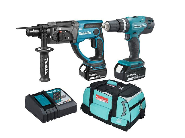 Makita DLX2025T LXT Combo Kit 18V 2 x 5.0Ah Li-ion MAKDLX2025T