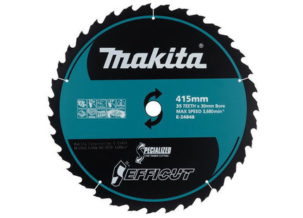 Makita Efficut T.C.T Saw Blade 415 X 30Mm X 35T