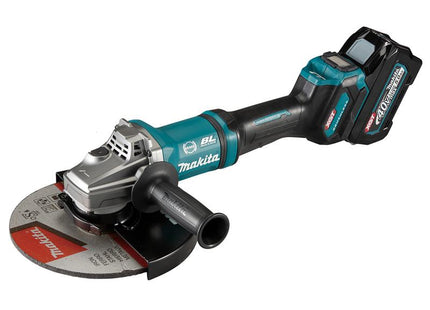 Makita GA038GT205 XGT 40Vmax BL Angle Grinder 230mm 40V 2 x 5.0Ah Li-ion MAKGA038GT20