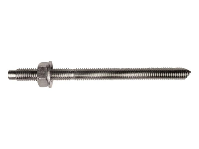 Masonmate Zinc Plated Stud M8 x 110mm (10)