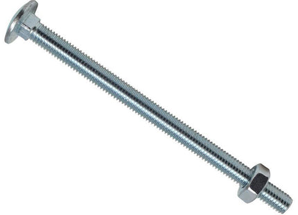 Metalmate Cup Square Hex Bolt & Nut Zp M10 X 150Mm Box 10