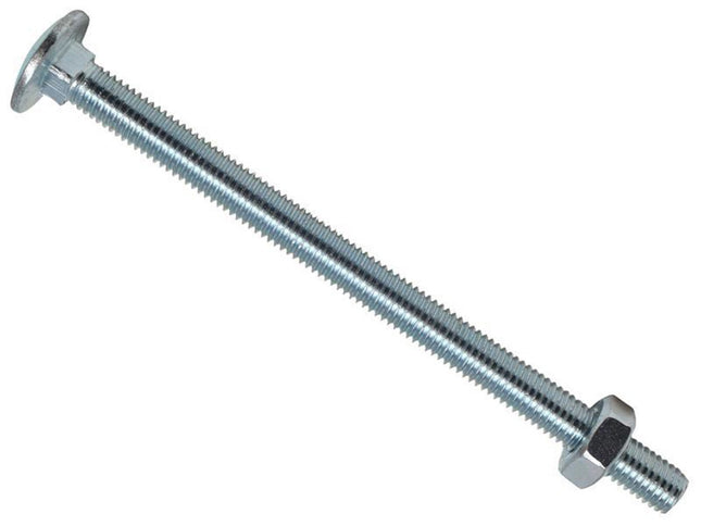 Metalmate Cup Square Hex Bolt & Nut Zp M10 X 150Mm Box 10