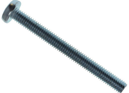 Metalmate Machine Screw Pozi Compatible Pan Head Zp M5 X 50Mm Box 25