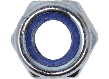 Metalmate Type P Nylon Insert Nut Zp M6 (Box 100)