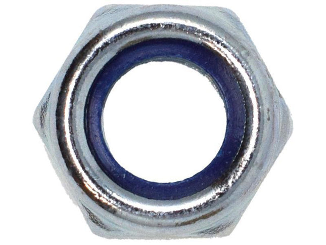 Metalmate Type P Nylon Insert Nut Zp M8 (Box 100)