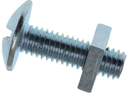 Metalmate Roofing Bolt & Nut Zp M6 X 20Mm (Box 50)