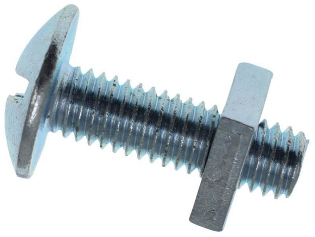 Metalmate Roofing Bolt & Nut Zp M6 X 20Mm (Box 50)