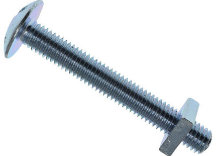Metalmate Roofing Bolt & Nut Zp M8 X 60Mm (Box 25)