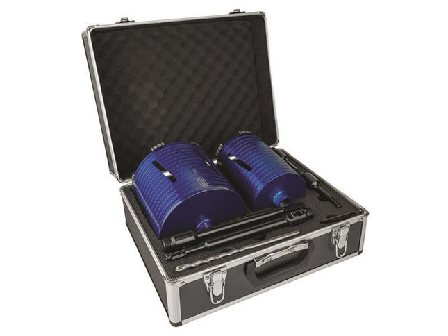Mexco Slotted Dry Core Drill Xcel Grade Kit, 8 Piece