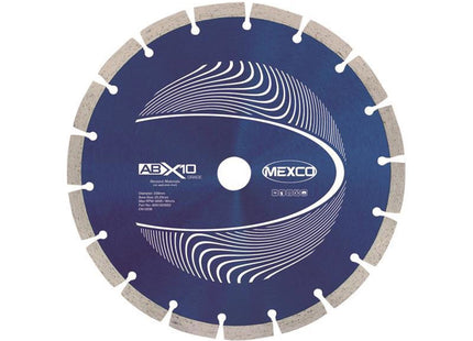 Mexco Abrasive Materials X10 Grade Diamond Blade 230 X 22Mm