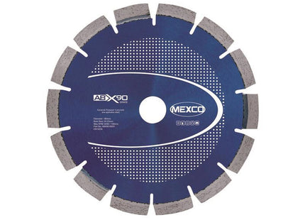Mexco Abrasive Materials X90 Grade Diamond Blade 180 X 22Mm