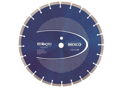 Mexco Abrasive Materials X90 Grade Diamond Blade 350 X 20Mm