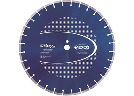 Mexco Abrasive Materials X90 Grade Diamond Blade 450 X 25Mm