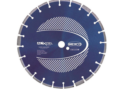 Mexco Asphalt Looping Diamond Blade 350 X 25.4Mm X 8Mm Width