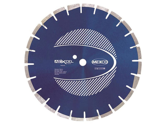 Mexco Asphalt Xcel Grade Diamond Blade 350 X 20Mm