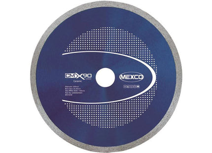 Mexco X90 Grade Ceramic Materials Diamond Blade 200 X 25.4Mm