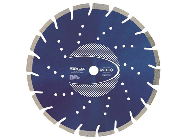 Mexco Xcel Grade Dual Purpose Diamond Blade 300 X 20Mm