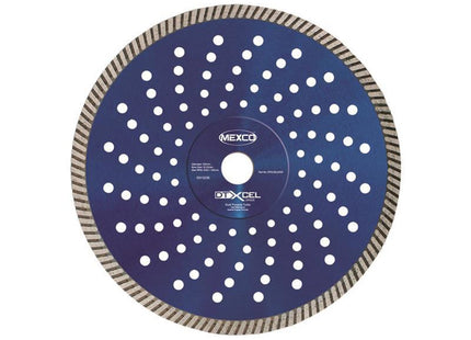Mexco Xcel Grade Dual Purpose Turbo Diamond Blade 230 X 22Mm