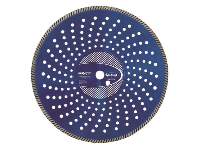 Mexco Xcel Grade Dual Purpose Turbo Diamond Blade 350 X 20Mm