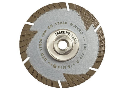 Mexco Fcxcel Grade Flush Cut Diamond Blade 115 X 22Mm