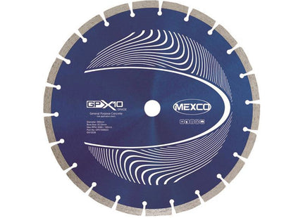 Mexco Gpx10 Concrete Diamond Blade 300 X 22.23Mm
