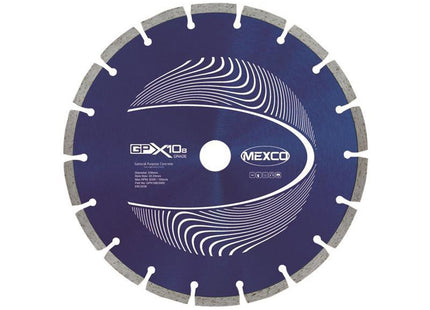 Mexco Gpx10-8 Concrete Diamond Blade 230 X 22Mm