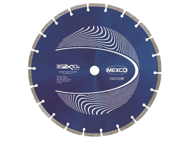 Mexco Gpx10-8 Concrete Diamond Blade 300 X 20Mm