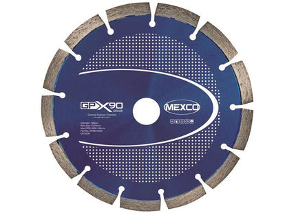Mexco Gpx90 Concrete Diamond Blade 180 X 22Mm