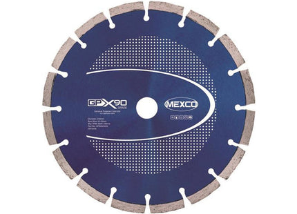 Mexco Gpx90 Concrete Diamond Blade 230 X 22Mm