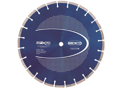Mexco Gpx90 Concrete Diamond Blade 350 X 20Mm