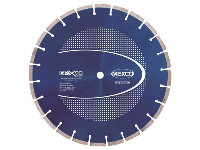Mexco Gpx90 Concrete Diamond Blade 350 X 20Mm