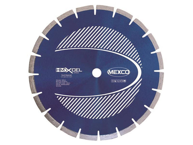 Mexco Xcel Grade Hard Materials Diamond Blade 300 X 20Mm